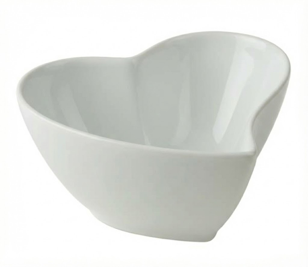 Forma miska srdce 7 cm